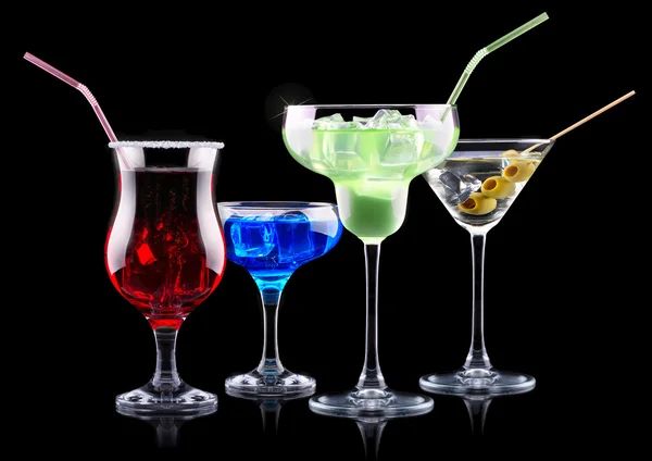 Alkohol cocktail set — Stockfoto