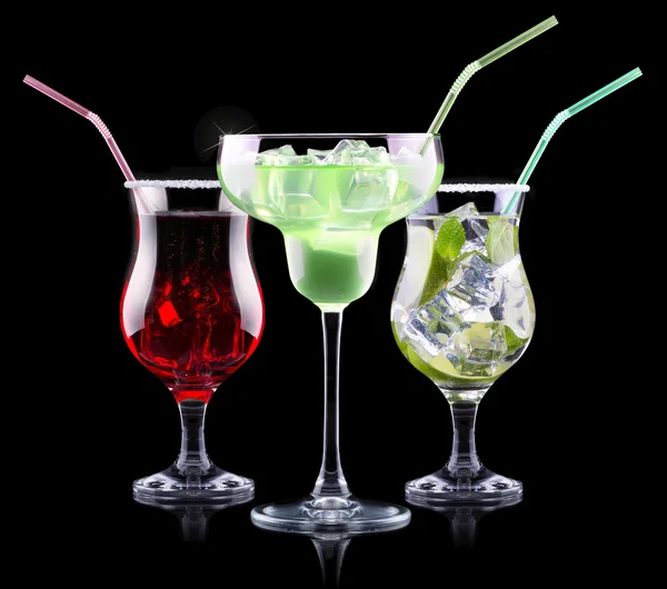 Alcohol cocktail set — Stock Photo, Image