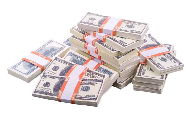 Stack of dollars — Stock Photo, Image