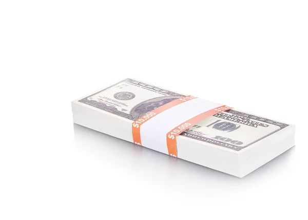 Stack of dollars — Stock Photo, Image