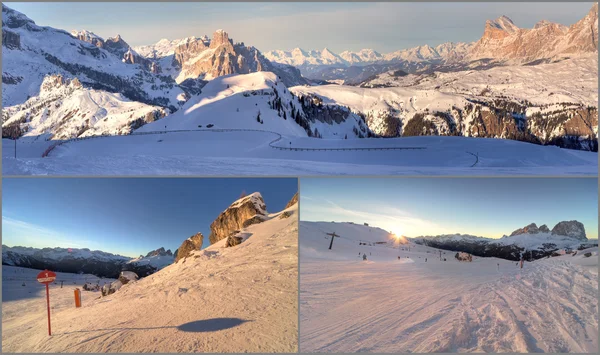 Collage montagne — Photo