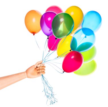 uçan balonlar ahşap el verir