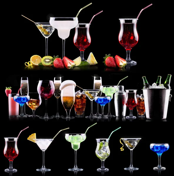 Más alkohol italok készlet — Stock Fotó
