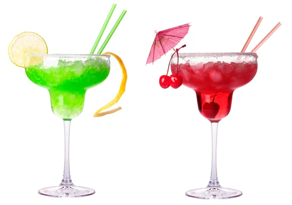 Alcoholic exotic cocktail isolated — Stock Photo, Image