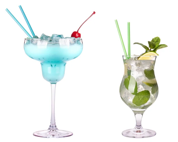 Alcoholic exotic cocktail isolated — Stock Photo, Image