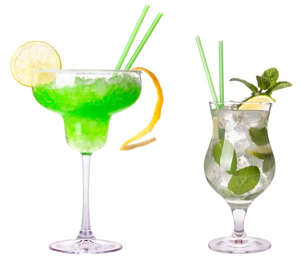 Alcoholic exotic cocktail isolated — Stock Photo, Image