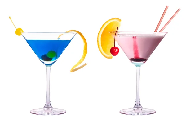 Alcoholic exotic cocktail isolated — Stock Photo, Image