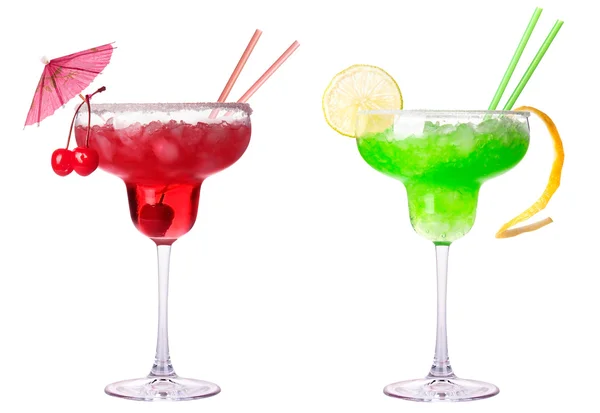 Alcoholic exotic cocktail isolated — Stock Photo, Image