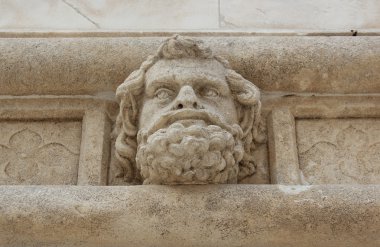 insan - sibenik katedral heykel başı