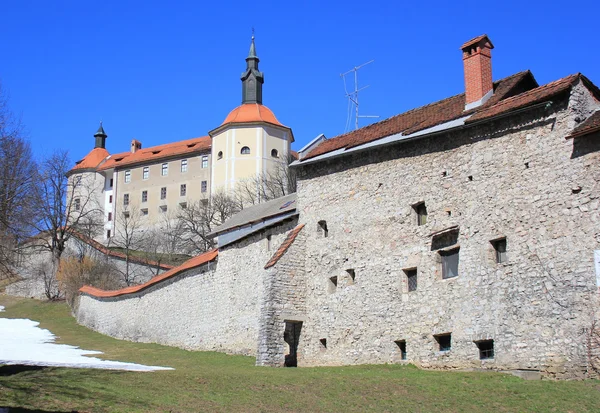 Skofja loka 城堡斯洛文尼亚 — 图库照片