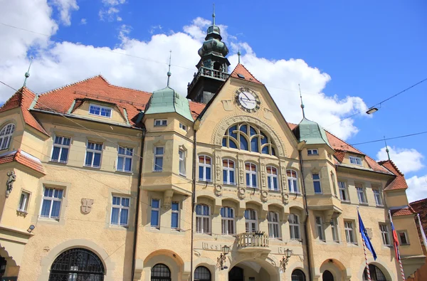 スロベニア、プトゥイの市庁舎 — ストック写真