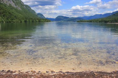 bohinj Gölü, julian alps, Slovenya