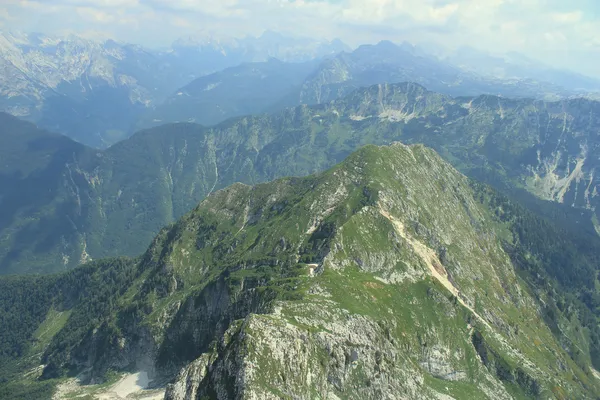 Гора Lemez, Julian Альпи, Словенія — стокове фото