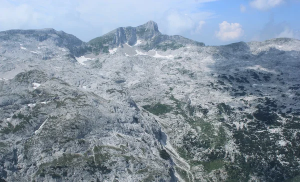 Krn bergen landschap, Julische Alpen, Slovenië — Stockfoto