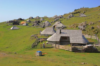ahşap dağ kulübeleri - pastoral yaşam, Slovenya