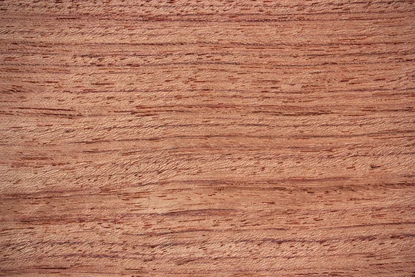 Superficie in legno Bubinga - linee orizzontali — Foto Stock