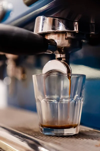 Kahve Makinesi Bir Fincan Espresso Telifsiz Stok Fotoğraflar