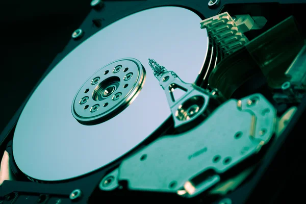 Groene hdd — Stockfoto