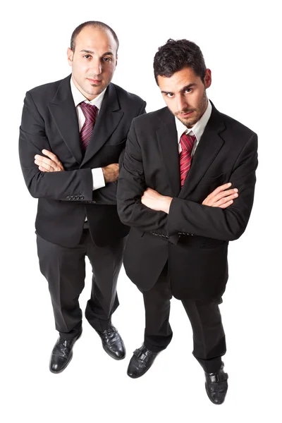 Dos hombres de negocios agresivos — Foto de Stock