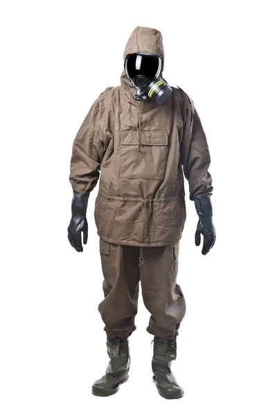 Man in Hazard Suit — Stock Photo, Image