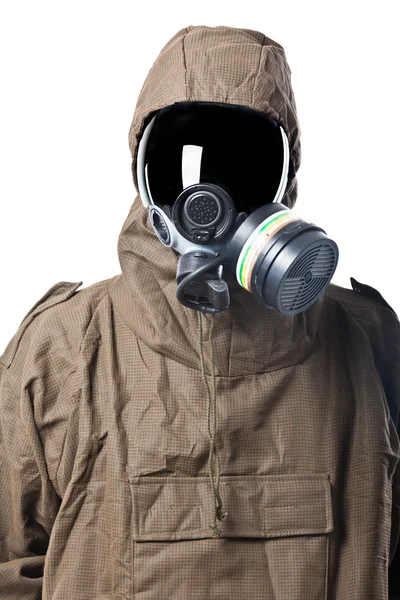 Portrait of a Man in Hazard Suit — Stock Photo, Image