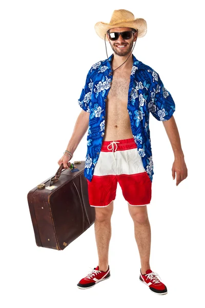 Stereotypical tourist — Stock Photo, Image