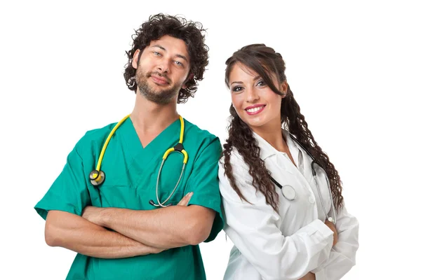 Gorgeous physicians — Stock Photo, Image