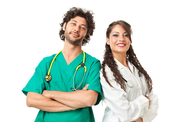Handsome physicians — Stock Photo, Image