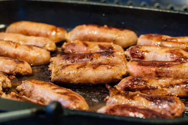 Fried Sausage — Stock Photo, Image