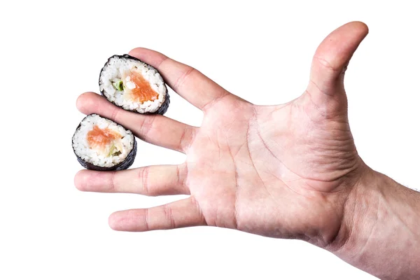 Sushi-Hand — Stockfoto