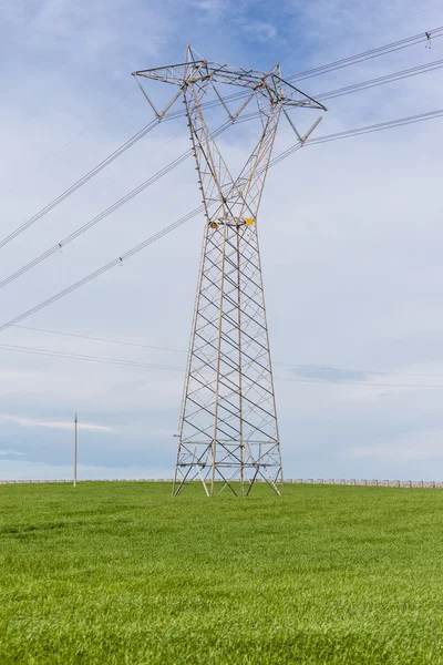 Elektriska pylon — Stockfoto