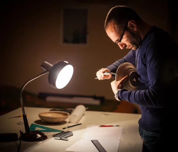 Archeologist at work — Stock Photo, Image