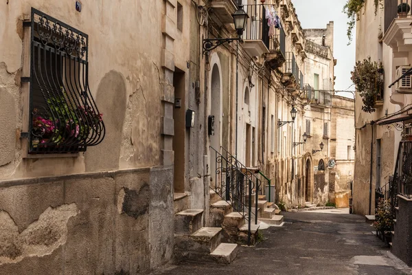 Pathway in Grottaglie — Stock Photo, Image