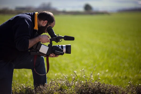 Camarógrafo — Foto de Stock