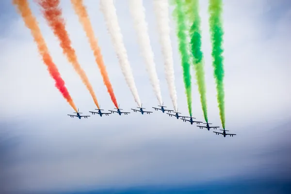 Italská airshow — Stock fotografie