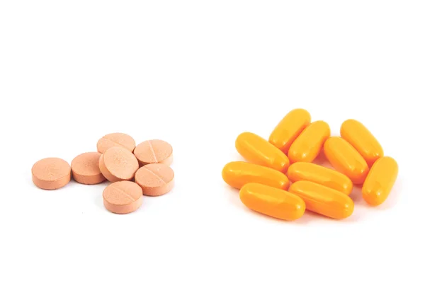 Mnóstwo tabletek — Zdjęcie stockowe