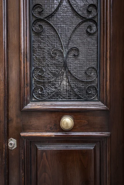 Ancienne porte de luxe — Photo