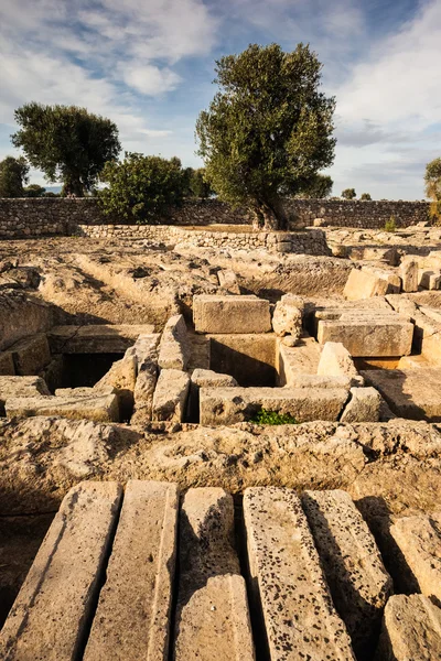 Necropoli di Gnatia — Foto Stock