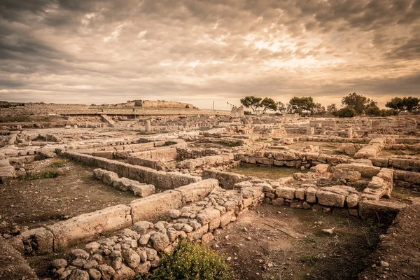 Akropolis i gnatia — Stockfoto