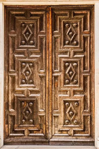 Elegante portal antigo — Fotografia de Stock