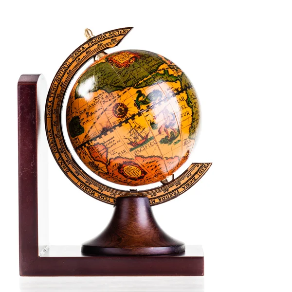 Wooden globe — Stock Photo, Image