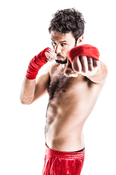 Boxers knytnäve — Stockfoto