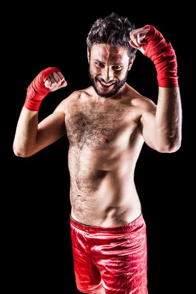 Zalim bir boksör — Stok fotoğraf