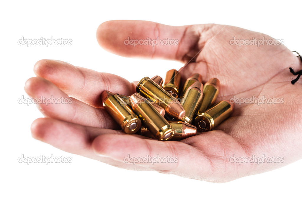 Hand of bullets