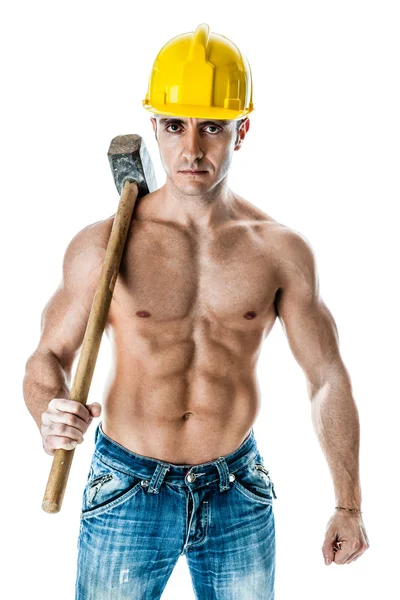 Trabalhador sexy — Fotografia de Stock