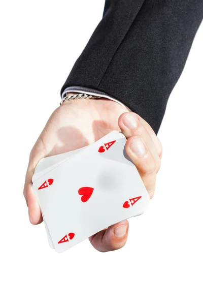 Ace of hearts — Stock Photo, Image