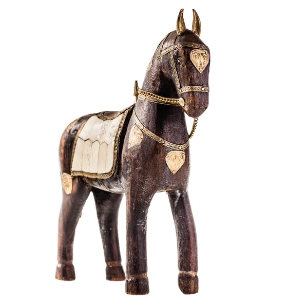 Ξύλινο άλογο — Φωτογραφία Αρχείου