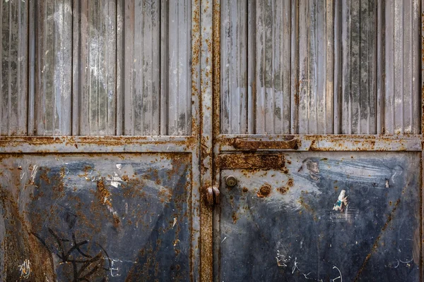 Metal door — Stock Photo, Image