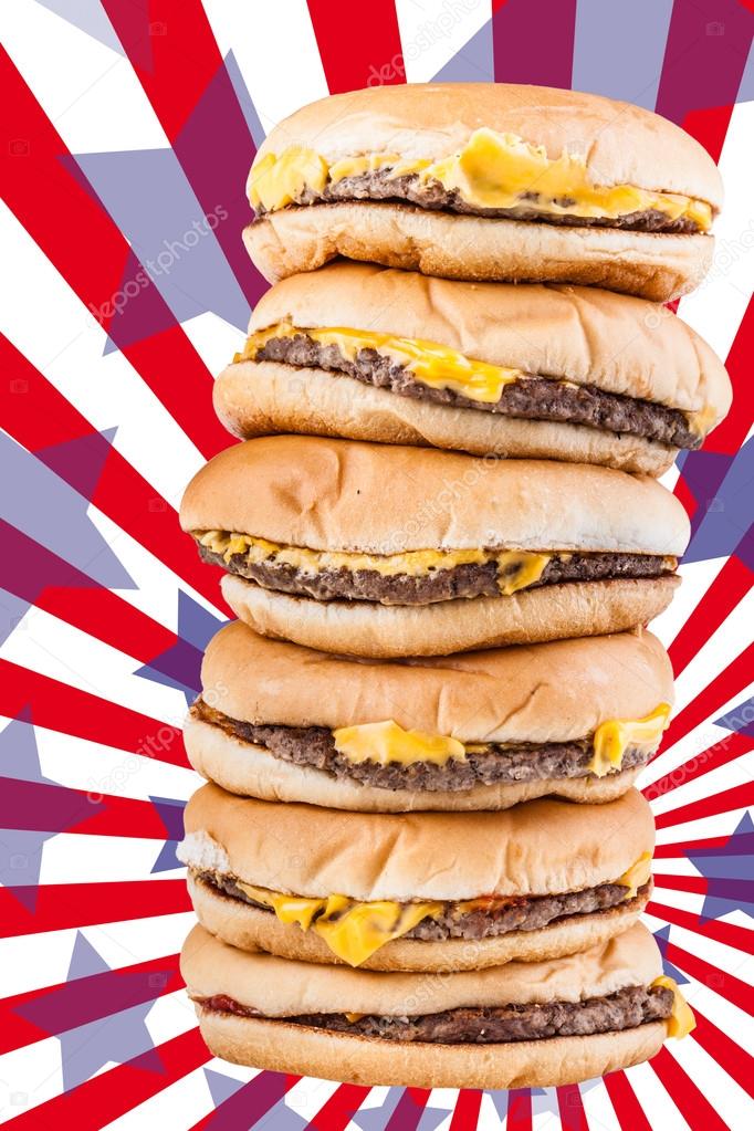 American burgers