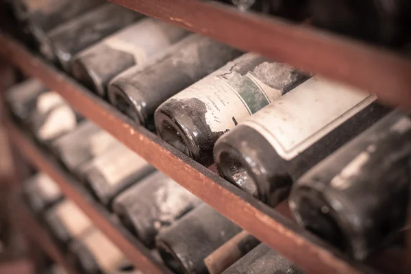 Dusty bottles — Stock Photo, Image